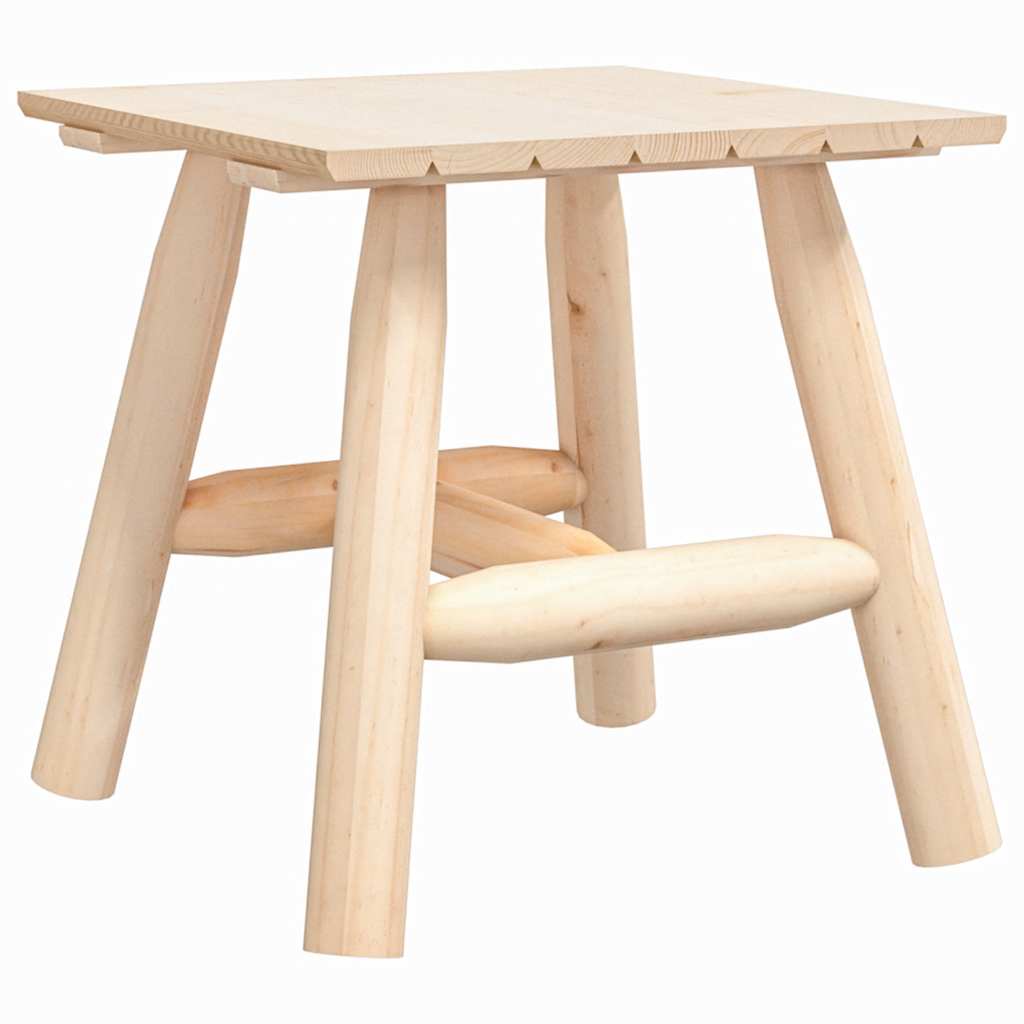 Ensemble de salon de jardin 3 pcs bois massif d'épicéa