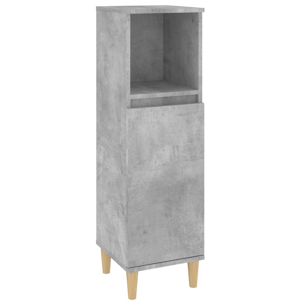 Ensemble de meubles de salle de bain 3 pcs gris béton Ensembles de mobilier pour salles de bains vidaXL