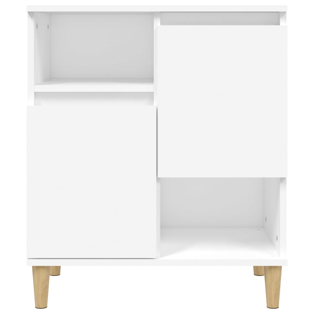 Buffets 2 pcs blanc 60x35x70 cm bois d'ingénierie - XIOS