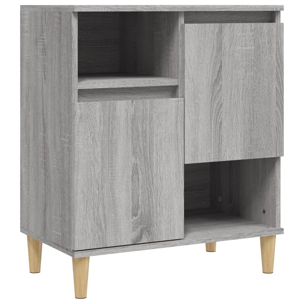 Buffets 3 pcs sonoma gris 60x35x70 cm bois d'ingénierie - XIOS