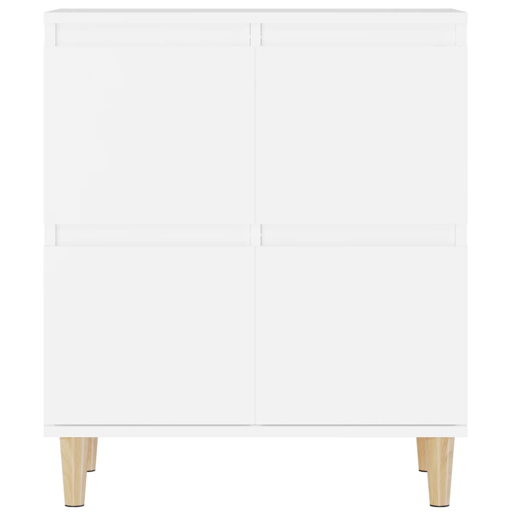 Buffets 2 pcs blanc 60x35x70 cm bois d'ingénierie - XIOS