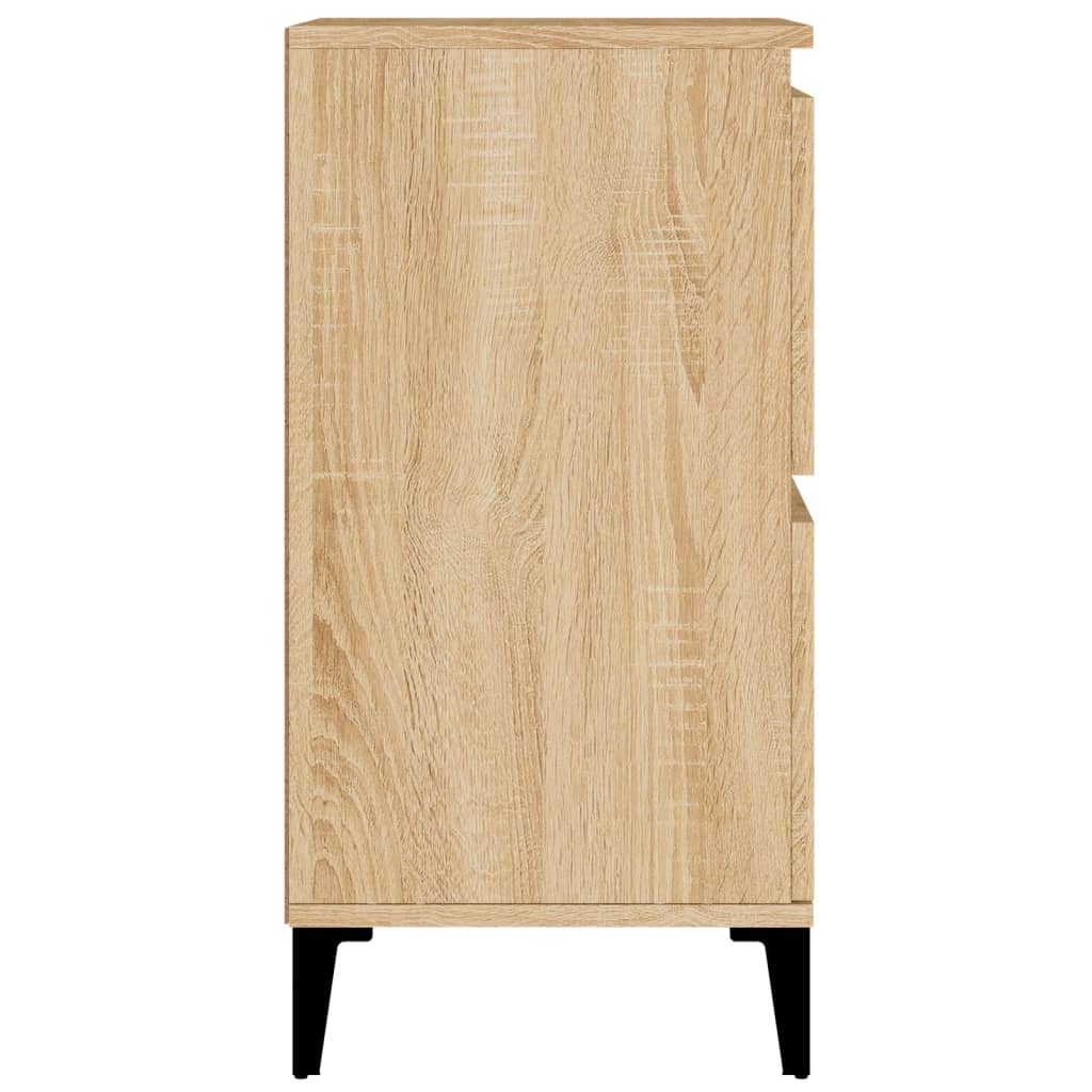 Buffets 3 pcs chêne sonoma 60x35x70 cm bois d'ingénierie - XIOS
