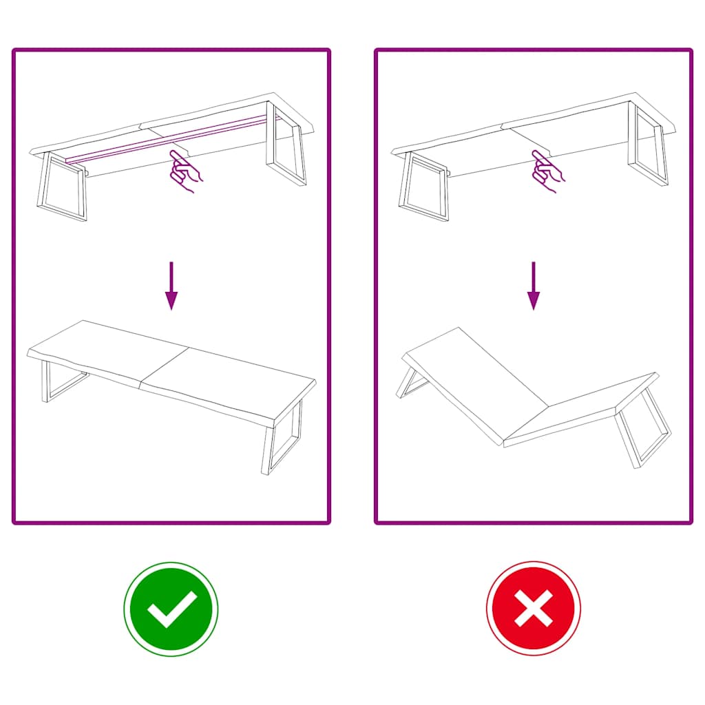 Dessus de table marron clair bois chêne massif traité - XIOS