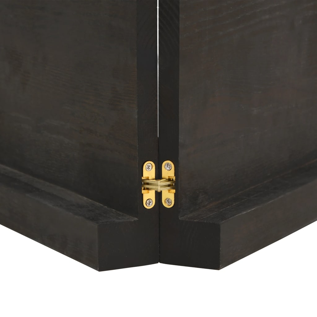 Dessus de table marron foncé bois chêne massif traité Plateaux de table vidaXL