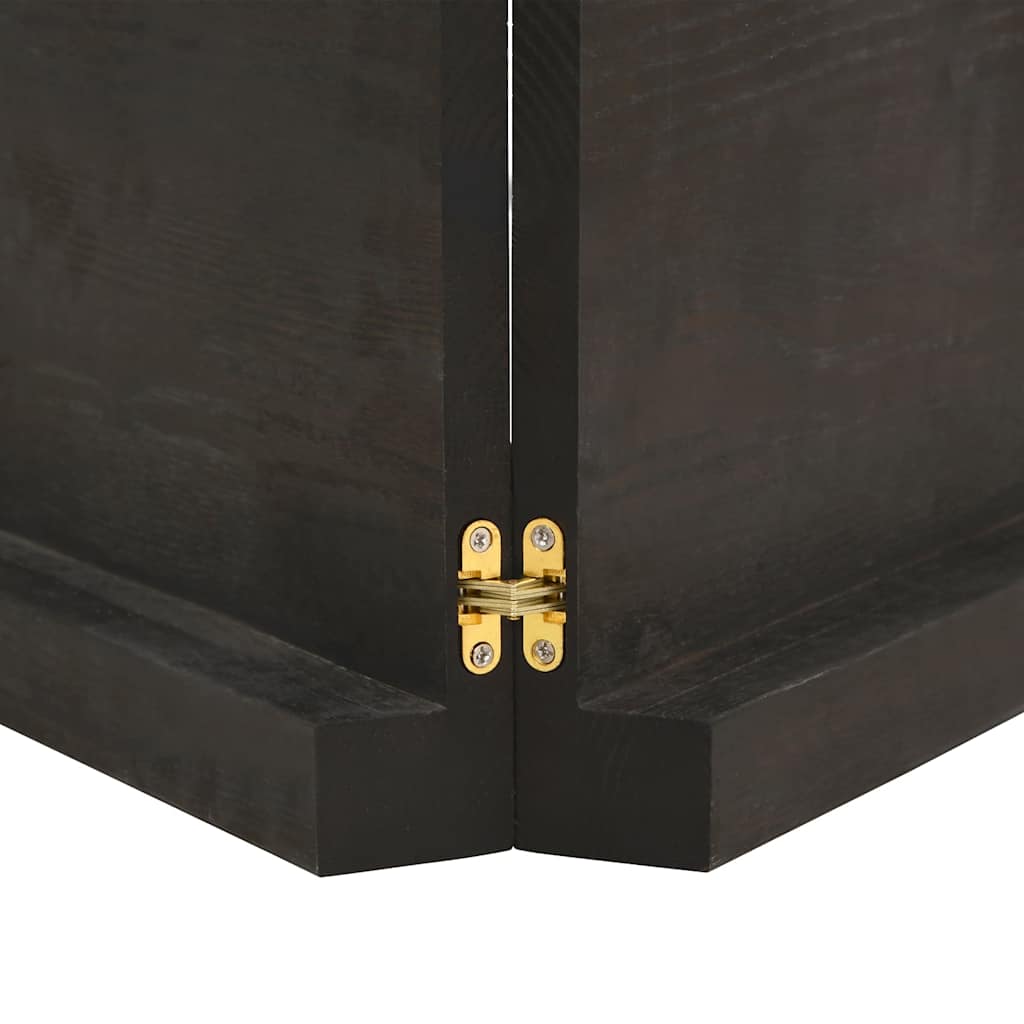 Dessus de table marron foncé bois chêne massif traité - XIOS