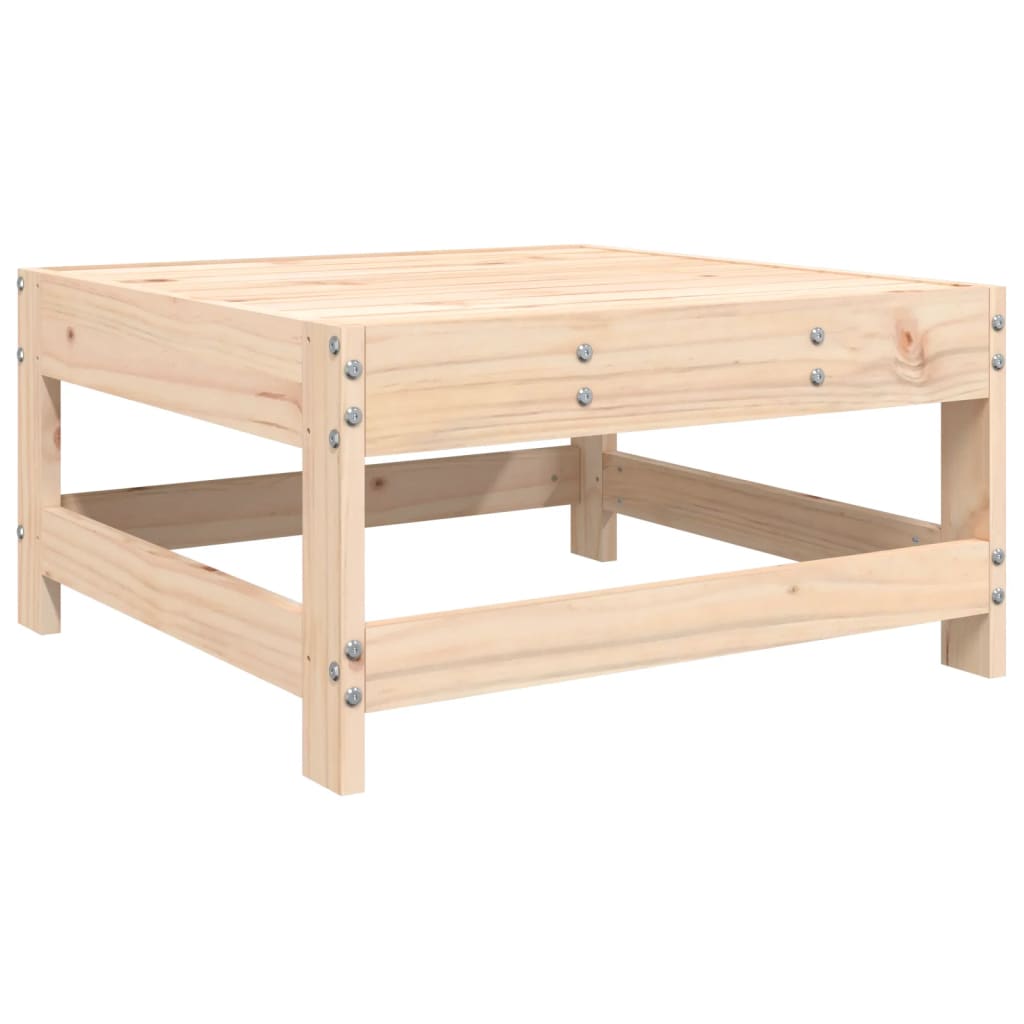 Salon de jardin 7 pcs Bois de pin massif