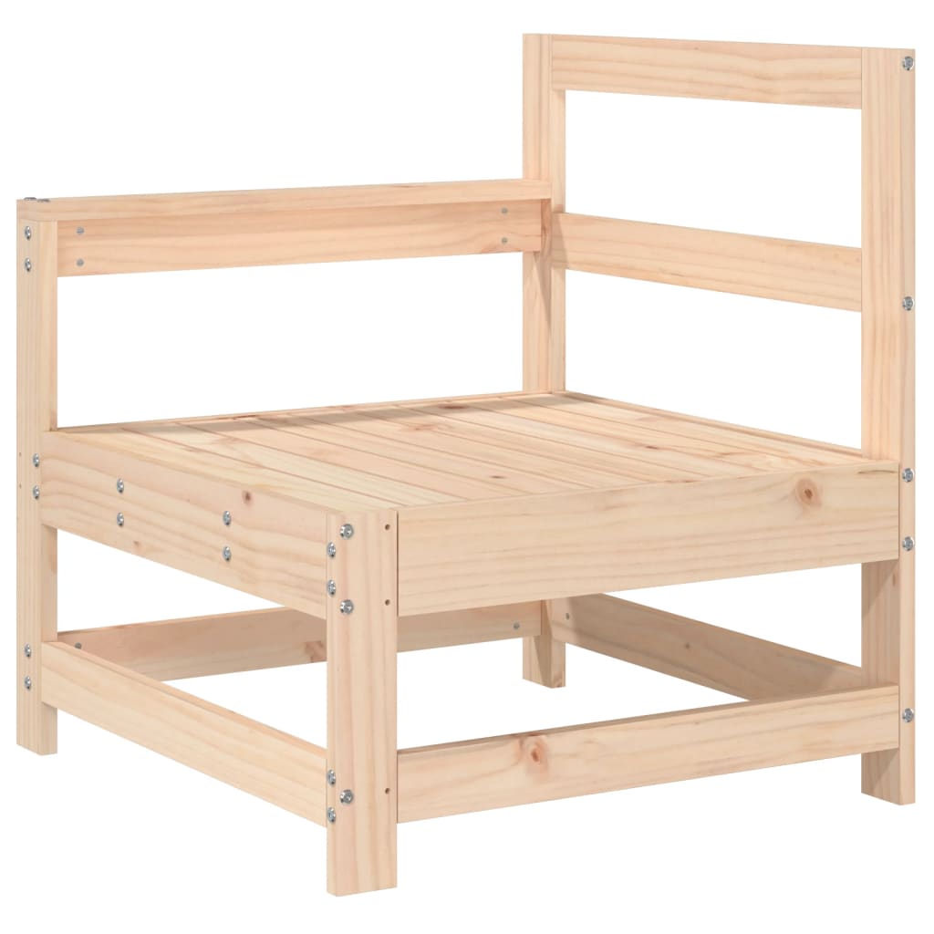 Salon de jardin 6 pcs Bois de pin massif