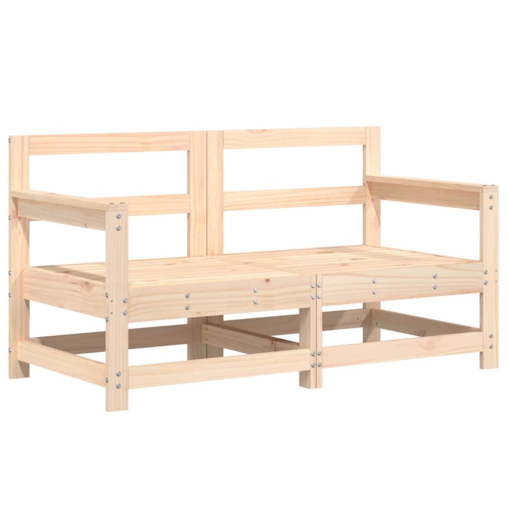 Salon de jardin 6 pcs Bois de pin massif