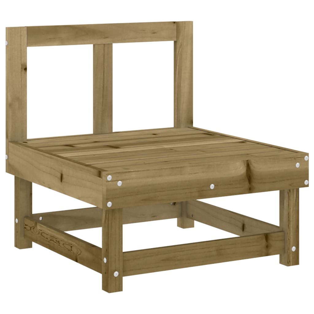 Salon de jardin 4 pcs bois de pin imprégné