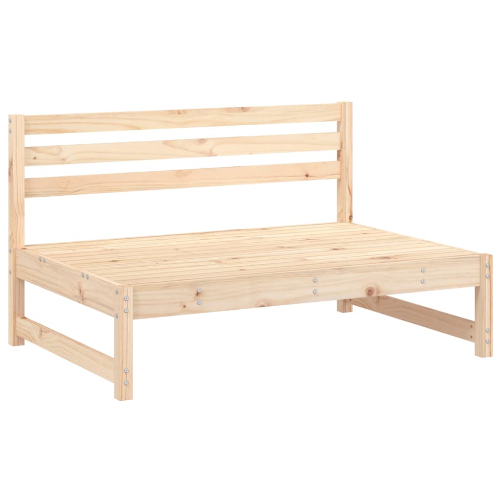 Salon de jardin 4 pcs bois massif de pin