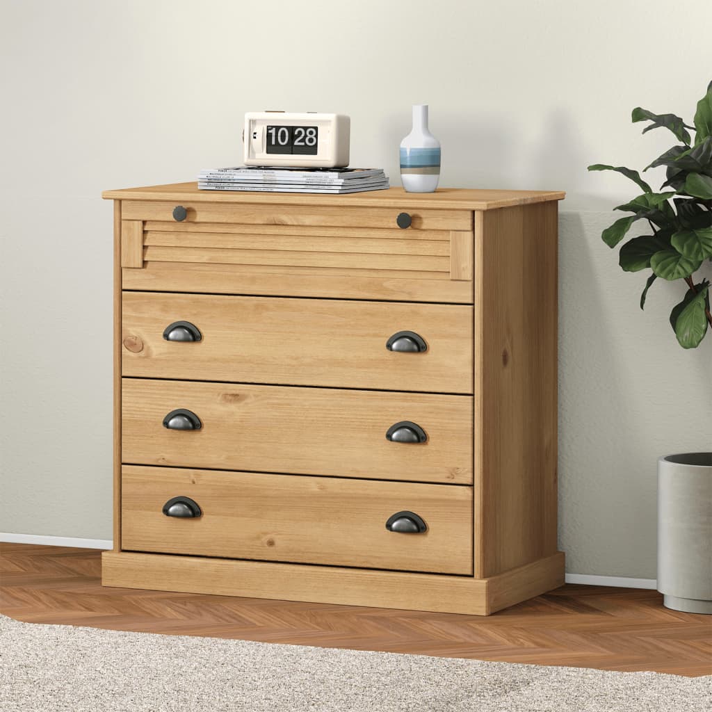 Commode VIGO 80x40x76 cm bois massif de pin Commodes vidaXL