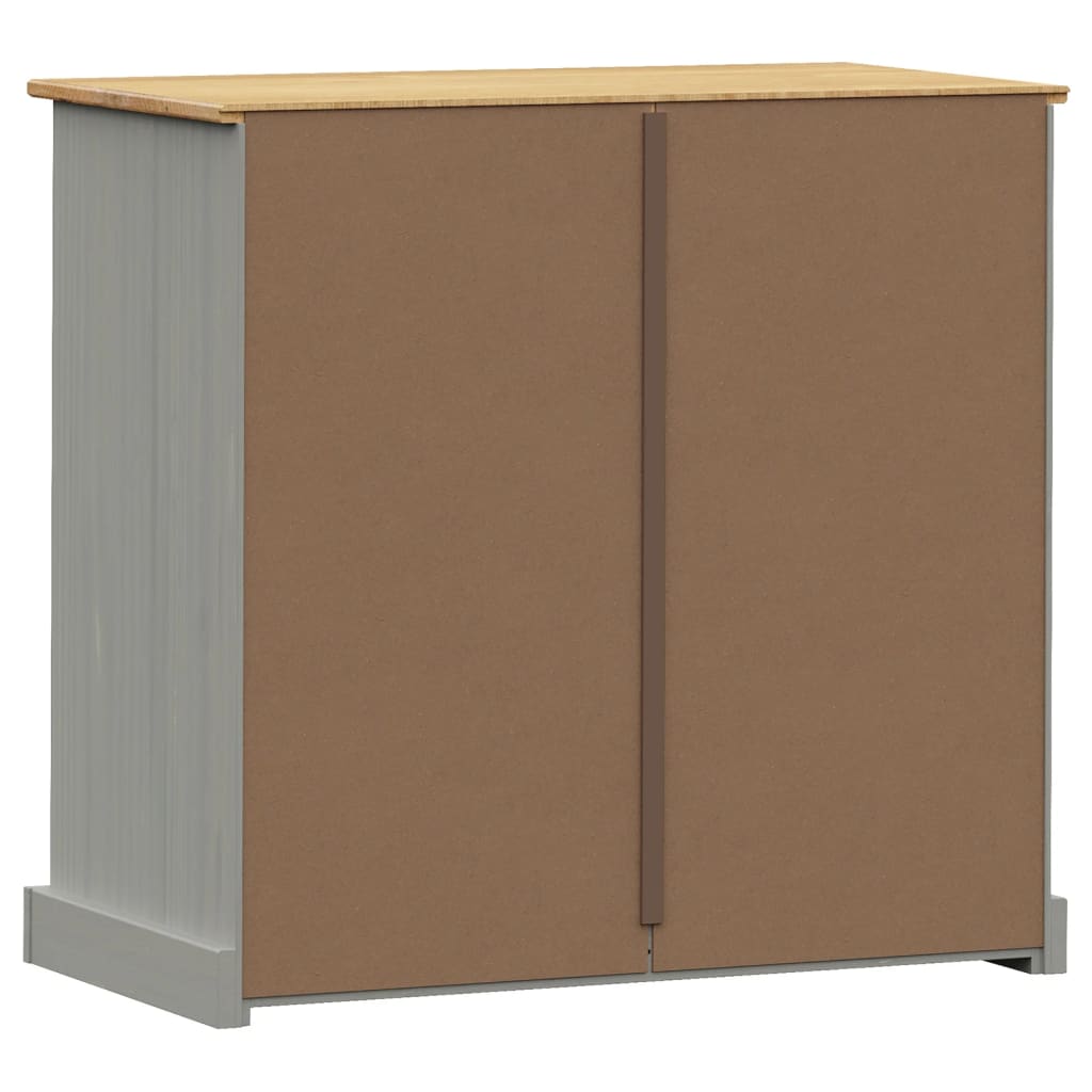Commode VIGO gris 80x40x76 cm bois massif de pin Commodes vidaXL