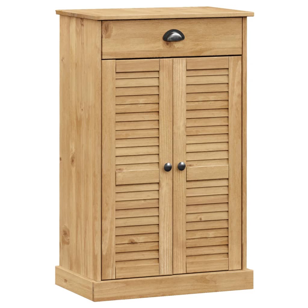 Armoire à chaussures VIGO 60x35x96 cm bois massif de pin - XIOS