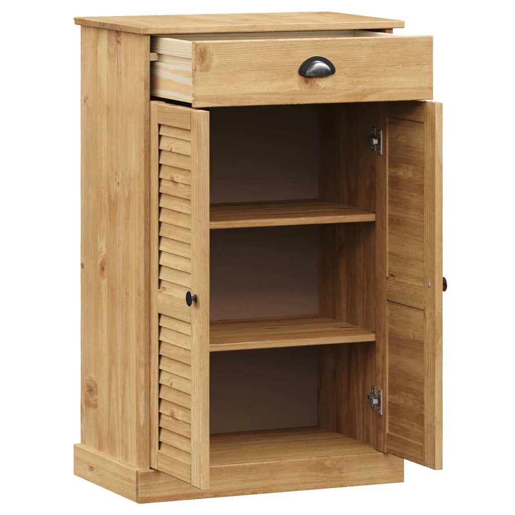 Armoire à chaussures VIGO 60x35x96 cm bois massif de pin - XIOS