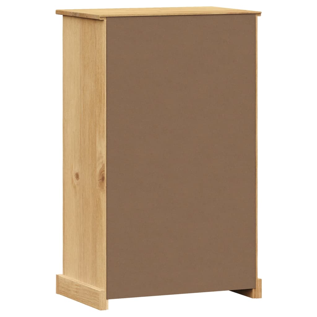 Armoire à chaussures VIGO 60x35x96 cm bois massif de pin - XIOS