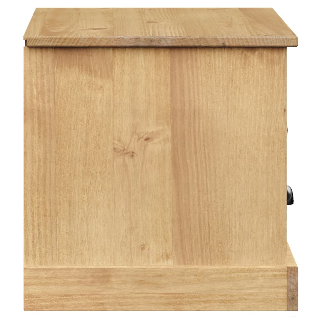 Meuble TV VIGO 106x40x40 cm bois massif de pin - XIOS