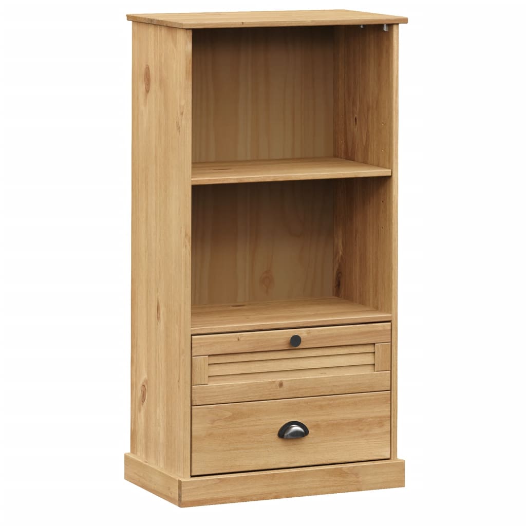 Bibliothèque VIGO 60x35x114,5 cm bois massif de pin - XIOS