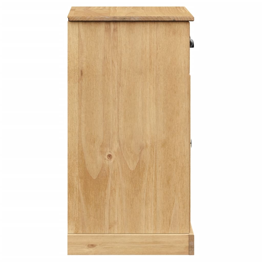 Buffet avec tiroirs VIGO 78x40x75 cm bois massif de pin