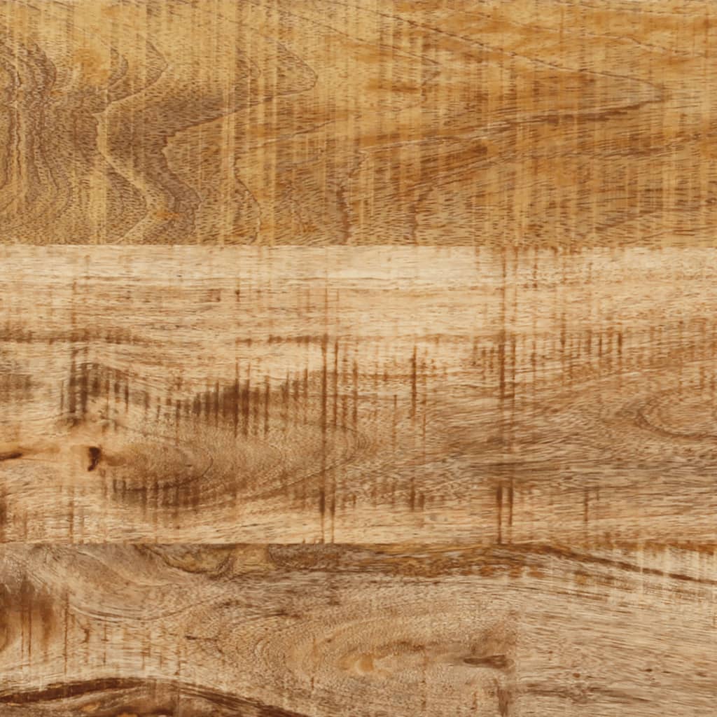 Table console 110x35x76 cm bois de manguier massif brut - XIOS