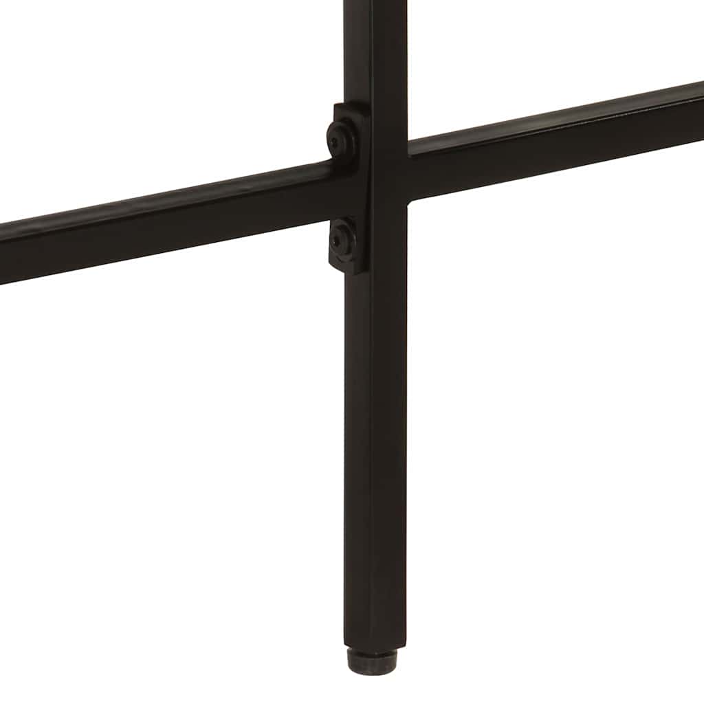 Bureau 165x110x77 cm bois massif de manguier et fer - XIOS