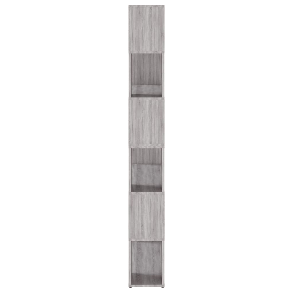 Bibliothèque/Séparateur de pièce sonoma gris 100x24x188 cm - XIOS