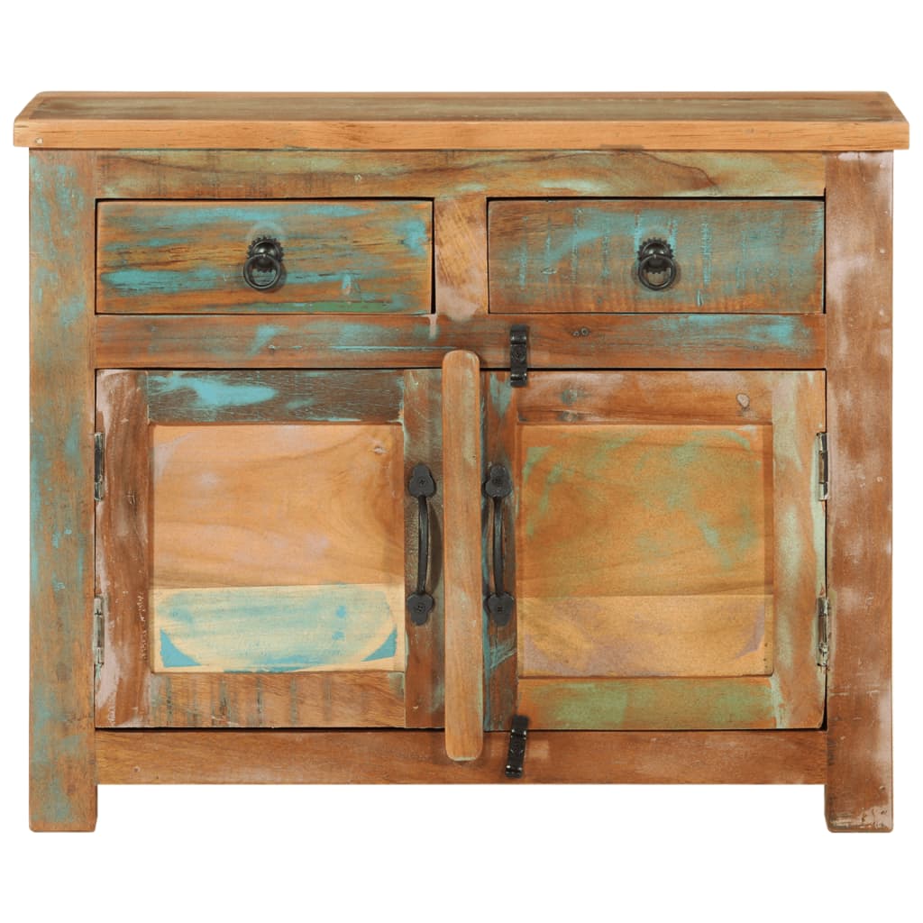 Buffet 68x35x55 cm bois massif de récupération - XIOS