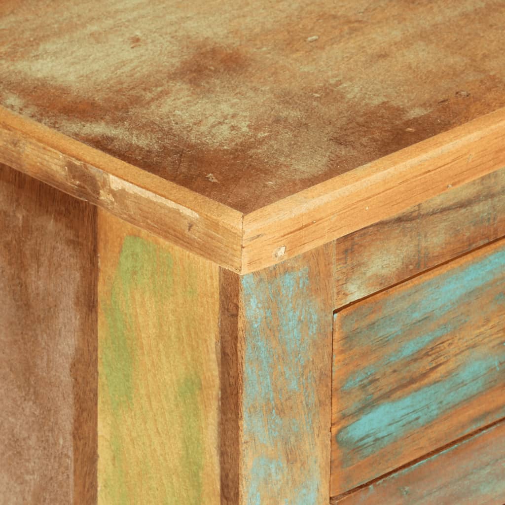 Buffet 68x35x55 cm bois massif de récupération - XIOS