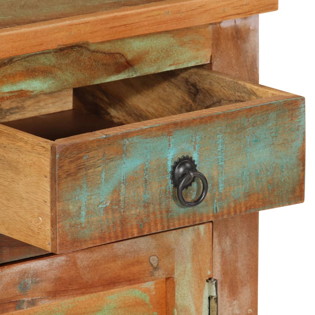 Buffet 68x35x55 cm bois massif de récupération - XIOS