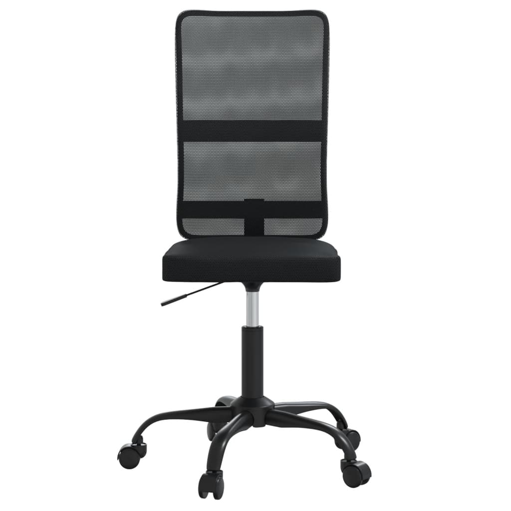Chaise de bureau noir tissu en maille - XIOS