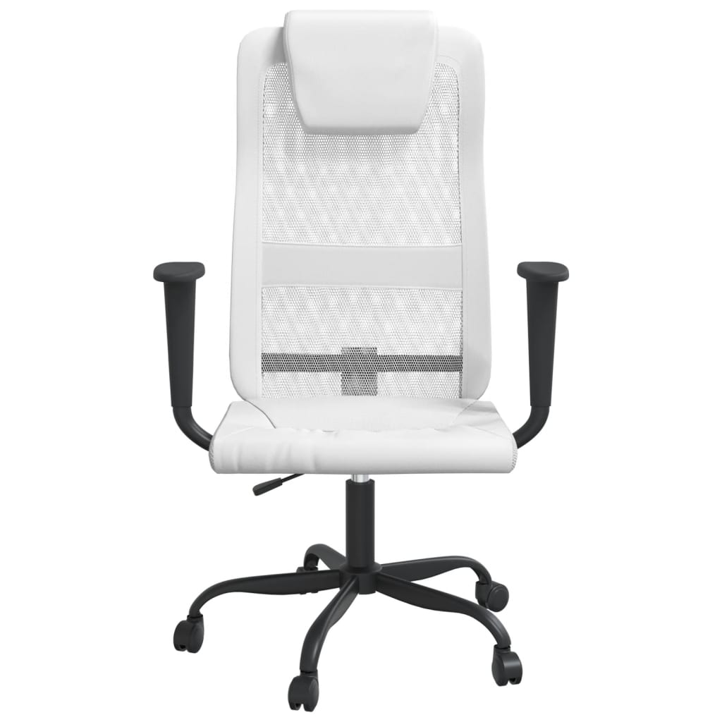 Chaise de bureau réglable en hauteur blanc - XIOS