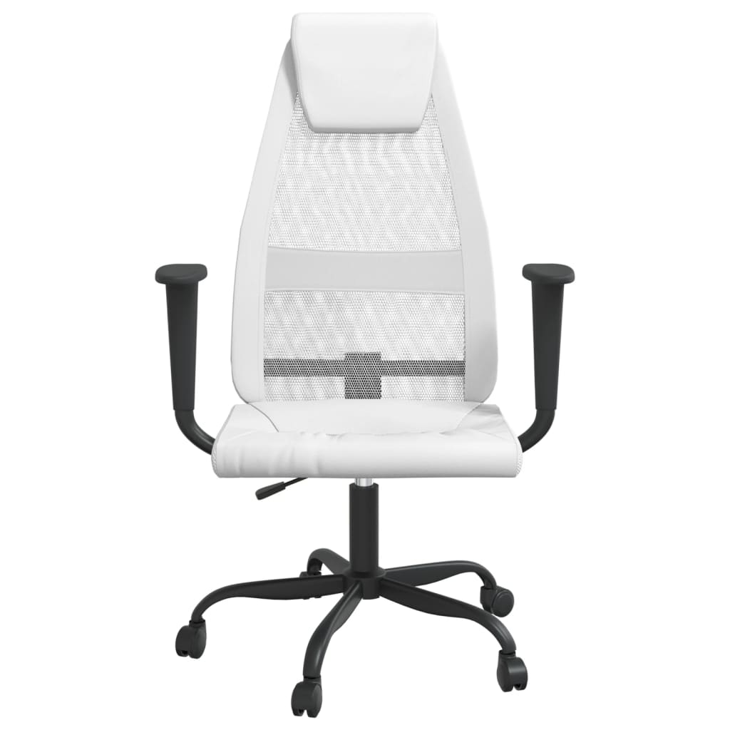 Chaise de bureau réglable en hauteur blanc - XIOS