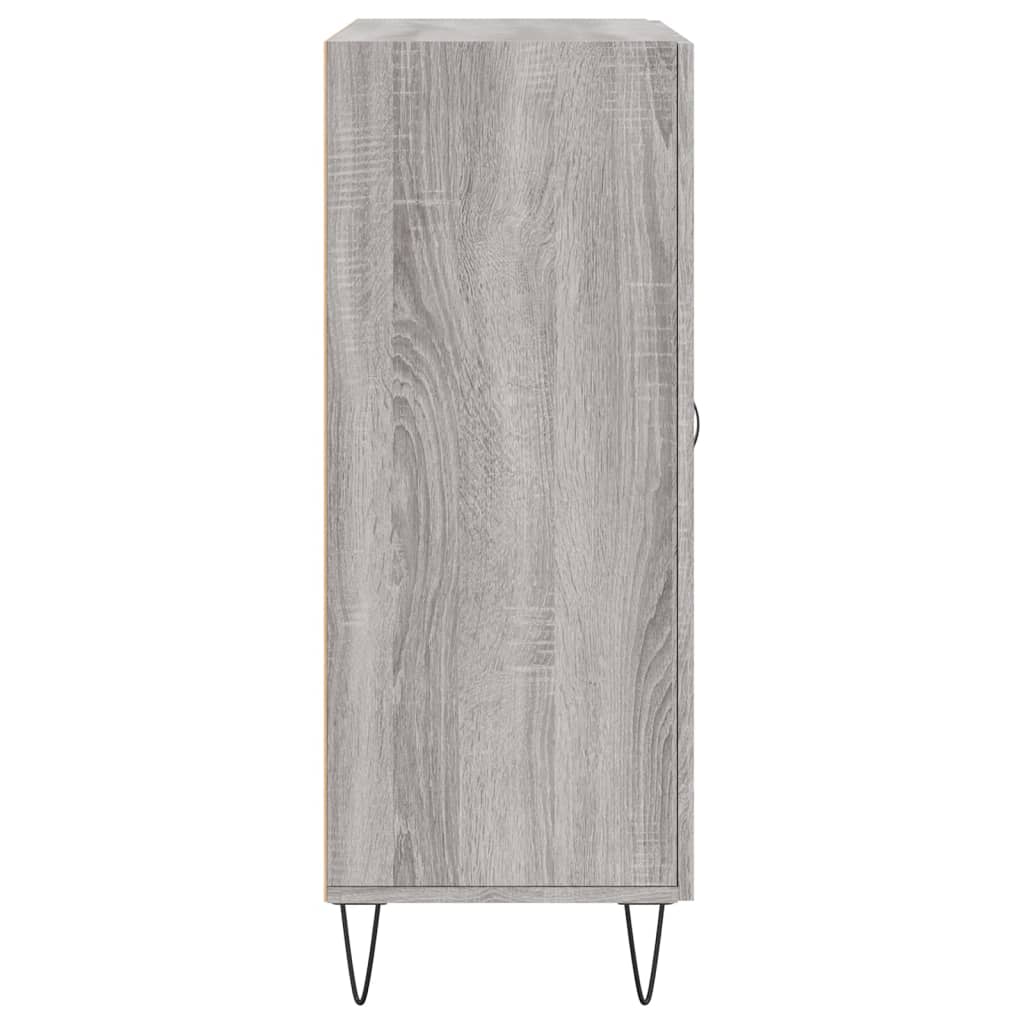 Buffet sonoma gris 69,5x34x90 cm bois d'ingénierie - XIOS
