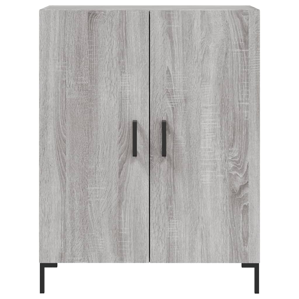 Buffet sonoma gris 69,5x34x90 cm bois d'ingénierie - XIOS