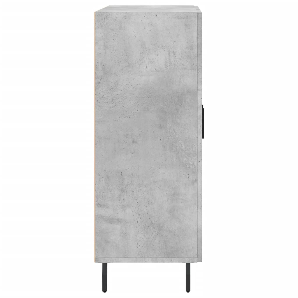 Buffet gris béton 69,5x34x90 cm bois d'ingénierie - XIOS