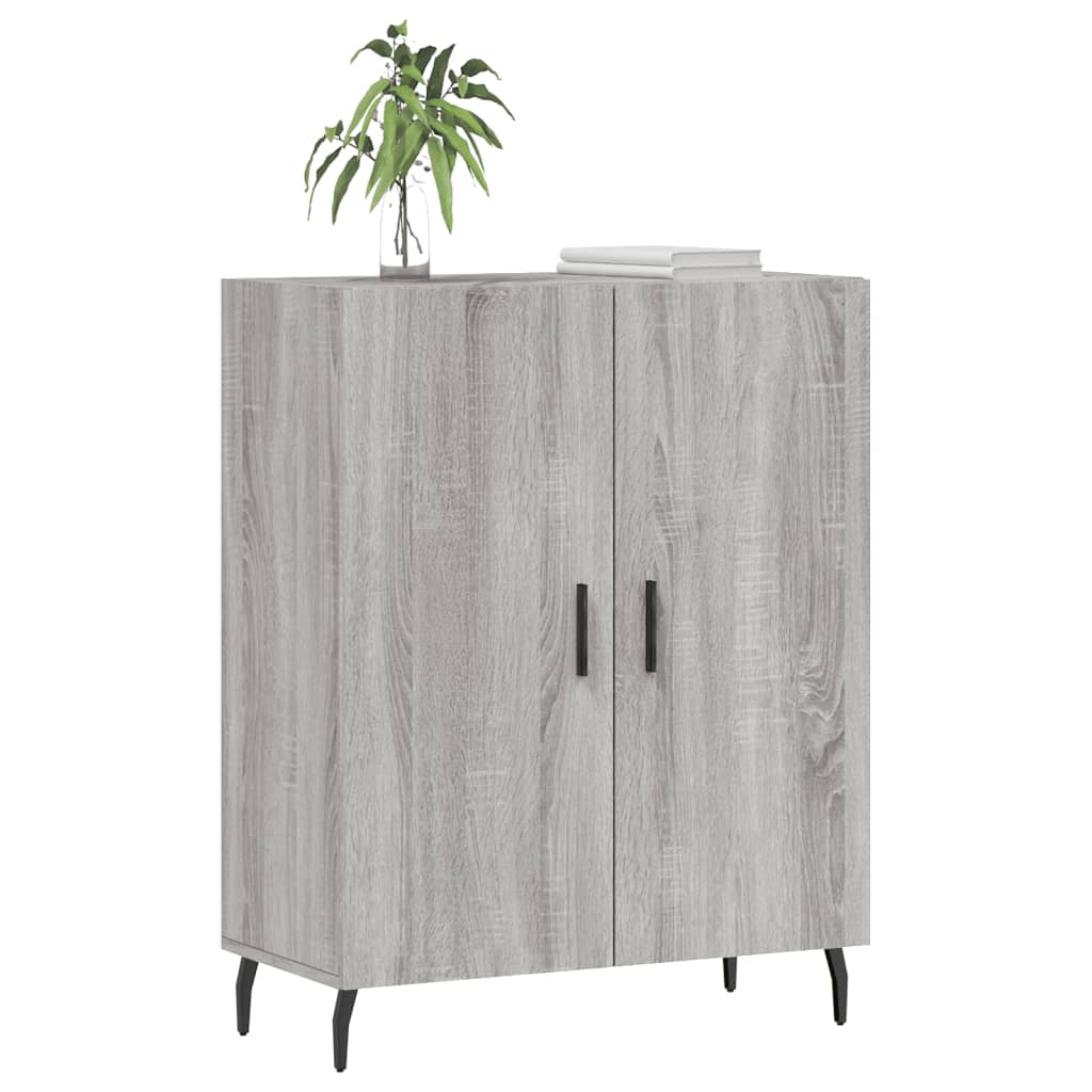 Buffet sonoma gris 69,5x34x90 cm bois d'ingénierie Buffets & bahuts vidaXL
