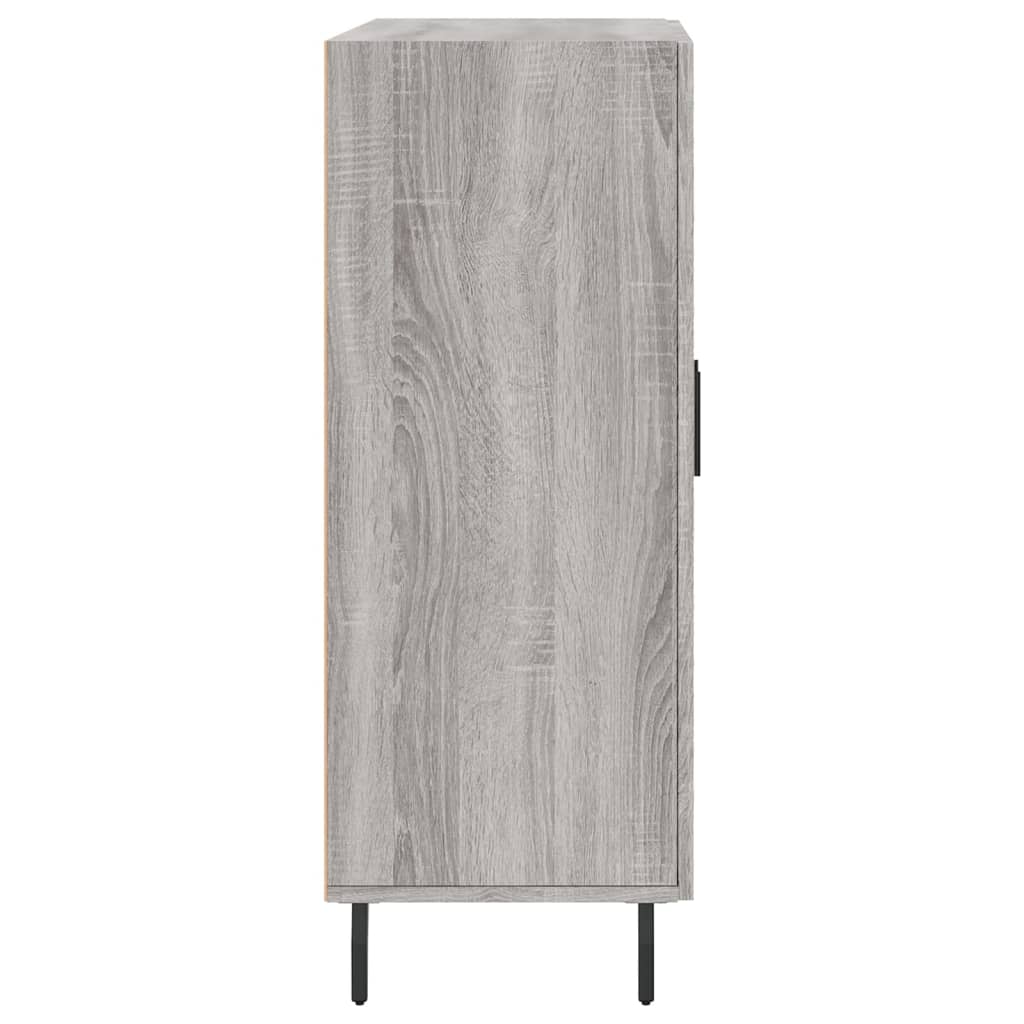 Buffet sonoma gris 69,5x34x90 cm bois d'ingénierie Buffets & bahuts vidaXL