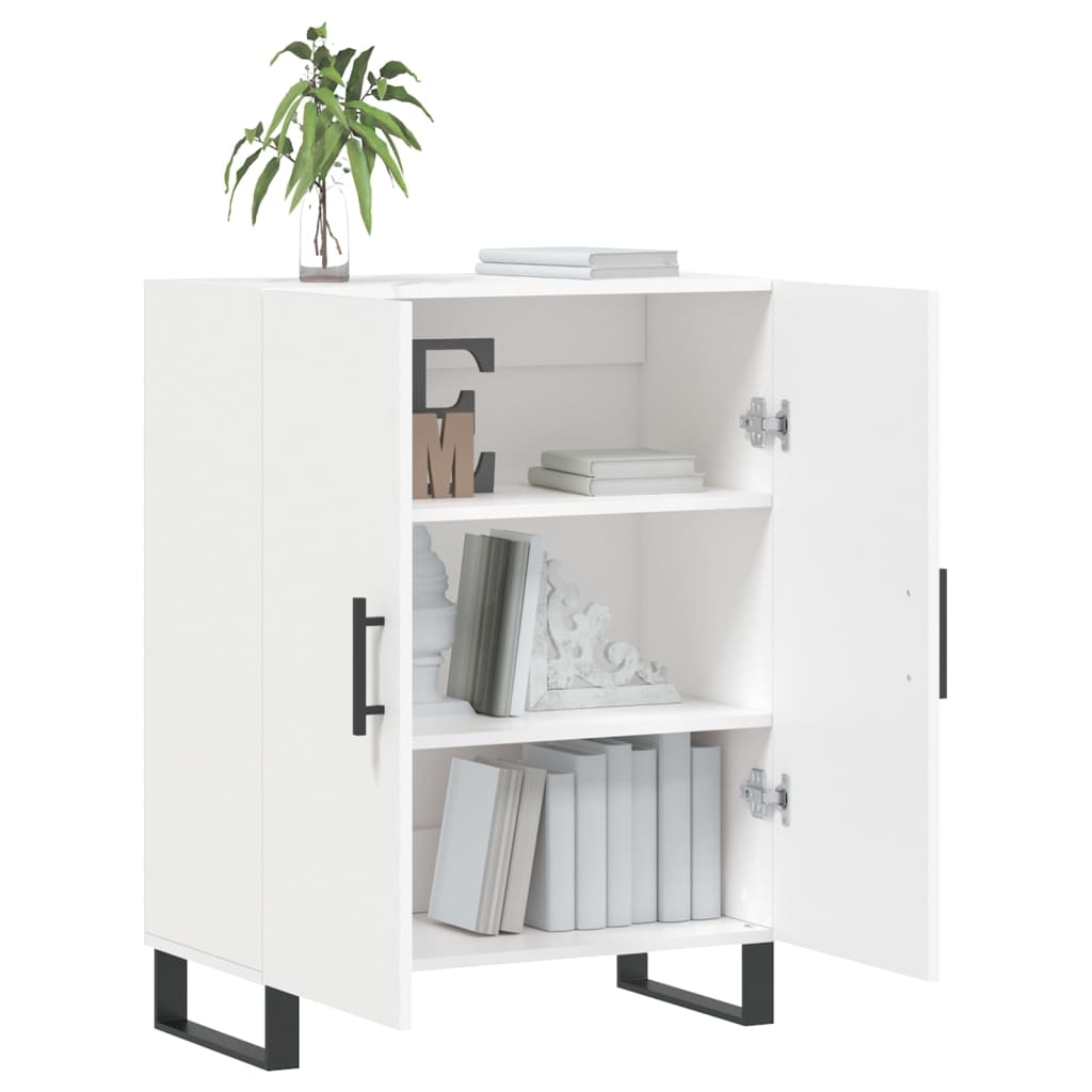 Buffet blanc 69,5x34x90 cm bois d'ingénierie Buffets & bahuts vidaXL