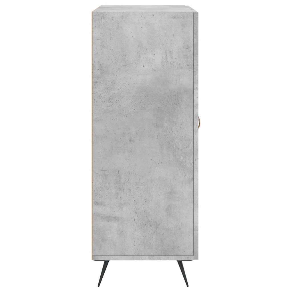 Buffet gris béton 69,5x34x90 cm bois d'ingénierie - XIOS