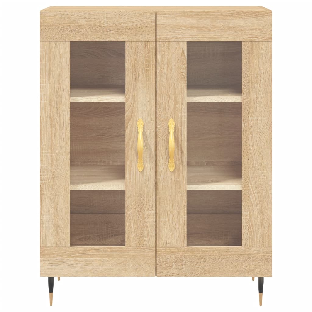 Buffet chêne sonoma 69,5x34x90 cm bois d'ingénierie Buffets & bahuts vidaXL