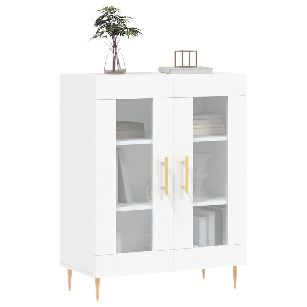 Buffet blanc 69,5x34x90 cm bois d'ingénierie - XIOS