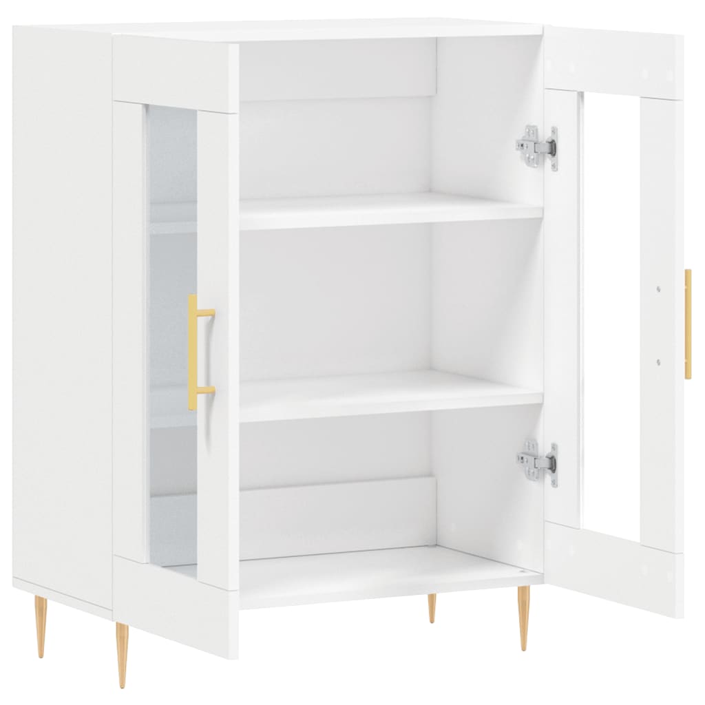 Buffet blanc 69,5x34x90 cm bois d'ingénierie - XIOS