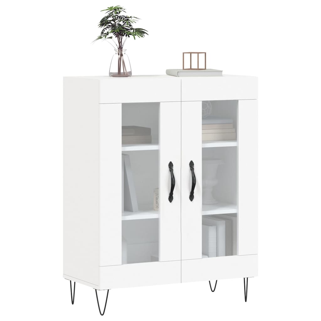 Buffet blanc 69,5x34x90 cm bois d'ingénierie - XIOS