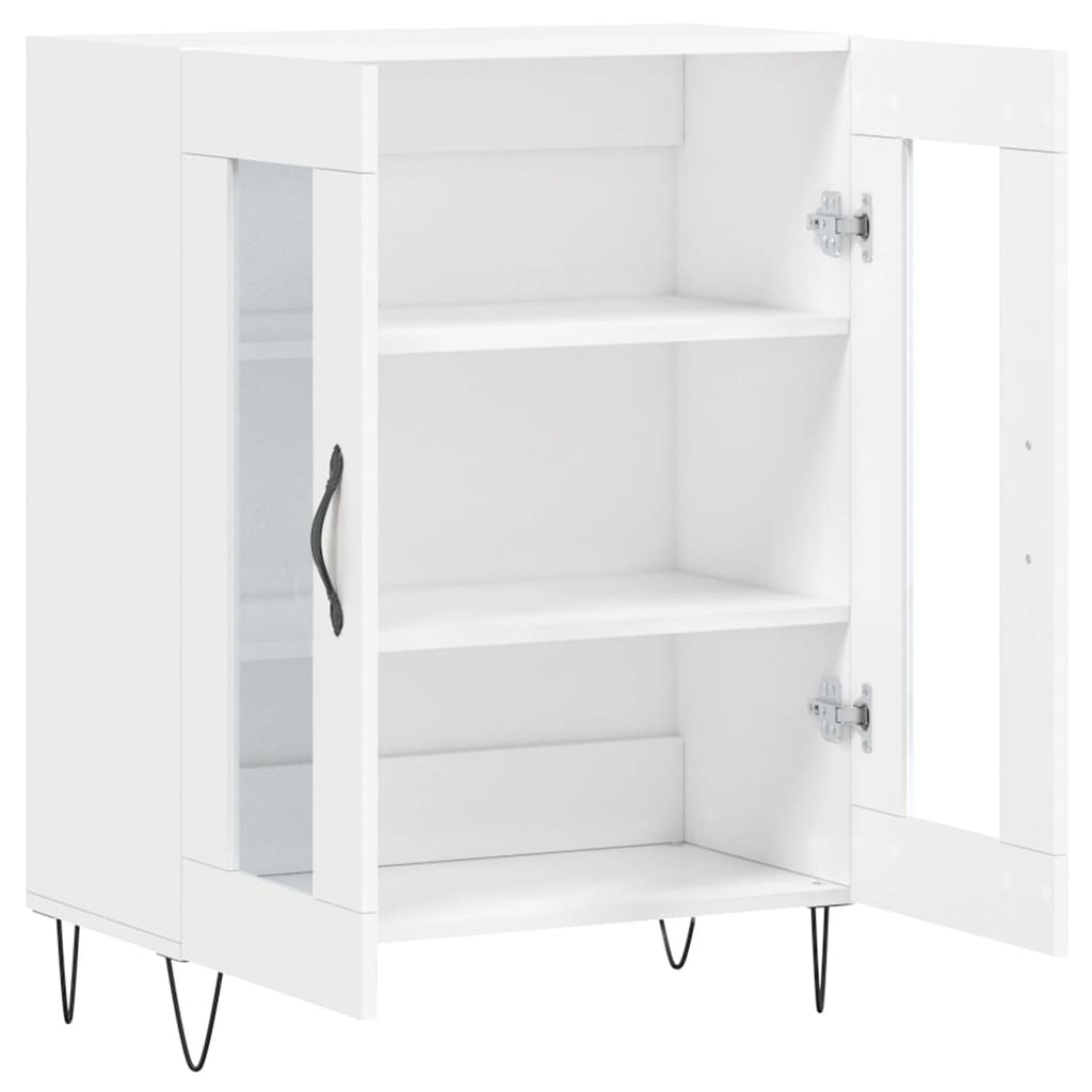 Buffet blanc 69,5x34x90 cm bois d'ingénierie - XIOS