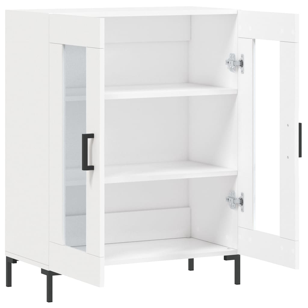 Buffet blanc 69,5x34x90 cm bois d'ingénierie - XIOS
