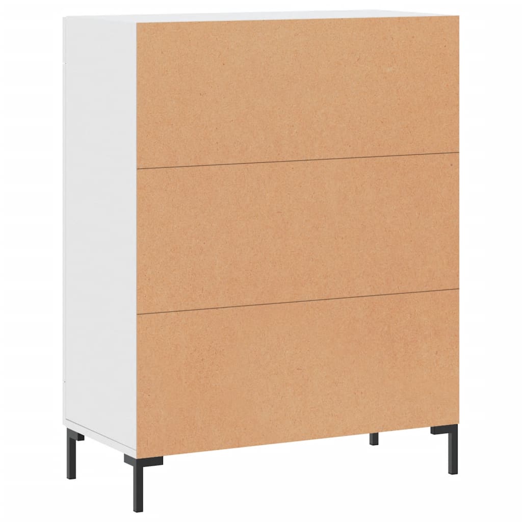 Buffet blanc 69,5x34x90 cm bois d'ingénierie - XIOS