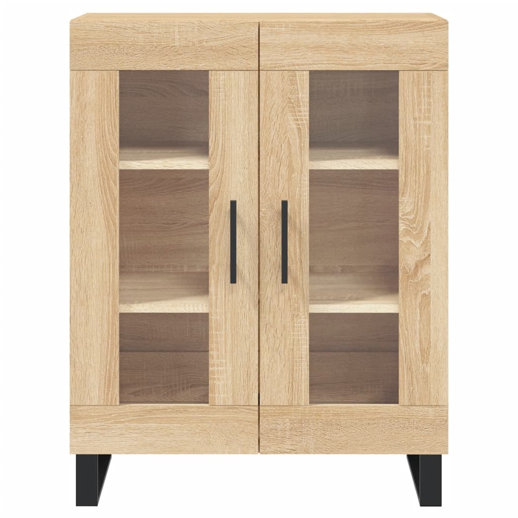 Buffet chêne sonoma 69,5x34x90 cm bois d'ingénierie - XIOS