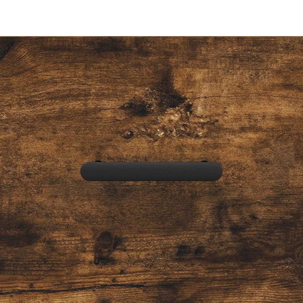 Buffet chêne fumé 69,5x34x90 cm bois d'ingénierie - XIOS