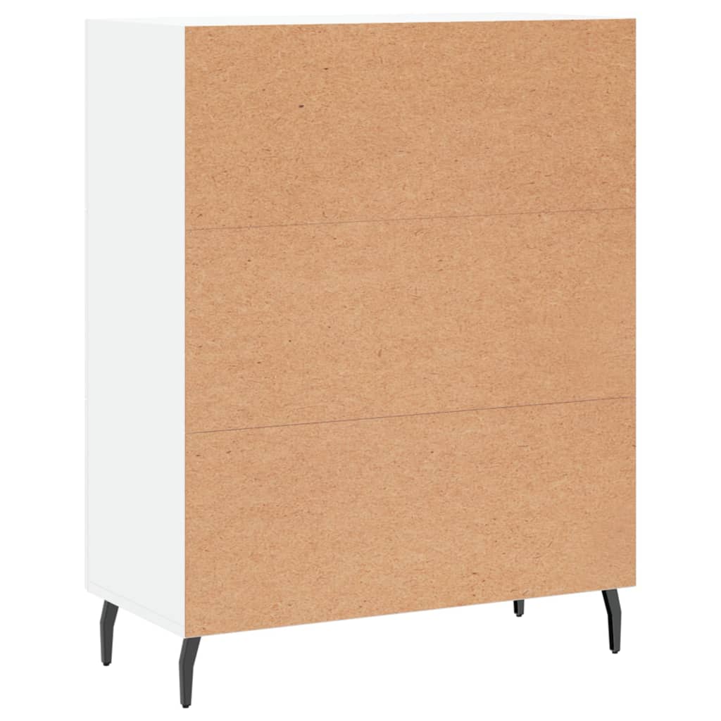 Buffet blanc 69,5x34x90 cm bois d'ingénierie - XIOS
