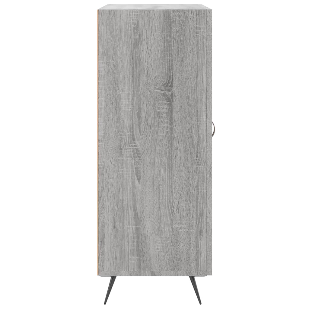Buffet sonoma gris 69,5x34x90 cm bois d'ingénierie - XIOS