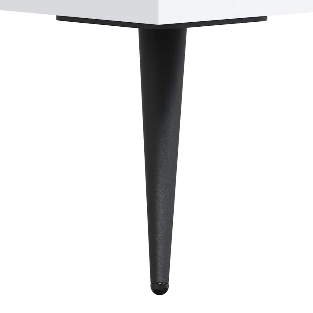 Buffet blanc 69,5x34x90 cm bois d'ingénierie - XIOS
